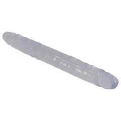 Kristal - dvojni dildo - steklo - 34 cm