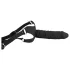 You2Toys - silikonski strap-on dildo - črn