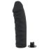 You2Toys - Silikonski Strap-On - Pripenjajoči dildo (črna)