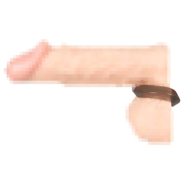 You2Toys - penisni in testisni obroč ter podaljšek - silikon - siva