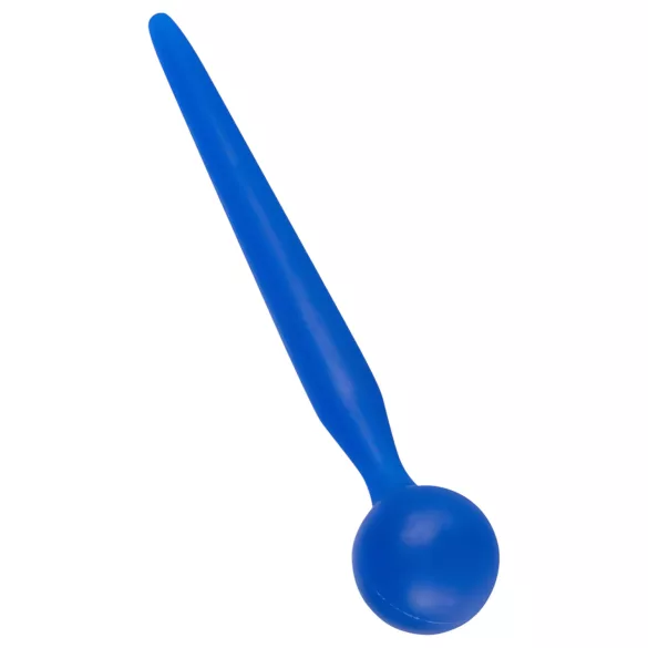 Dilator Sperm Stopper - uretralni dilator s kroglico - silikon modra