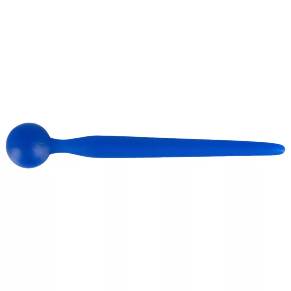 Dilator Sperm Stopper - uretralni dilator s kroglico - silikon modra