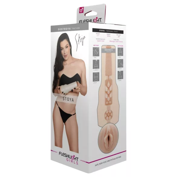 Fleshlight Stoya Destroya - masturbator vagina - realističen silikon