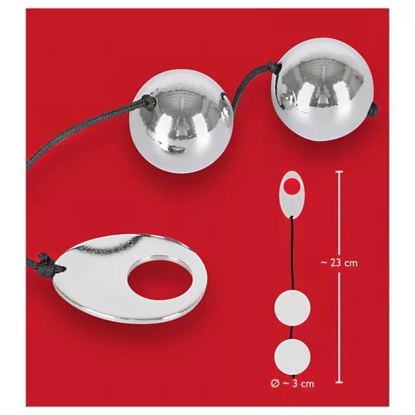 Bad Kitty - gejšine kroglice - srebrne