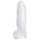 Kristalno čist - velik dildo - prozoren