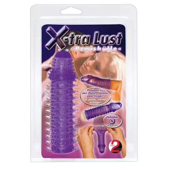 You2Toys - penisni podaljšek - stimulacijski - vijoličen