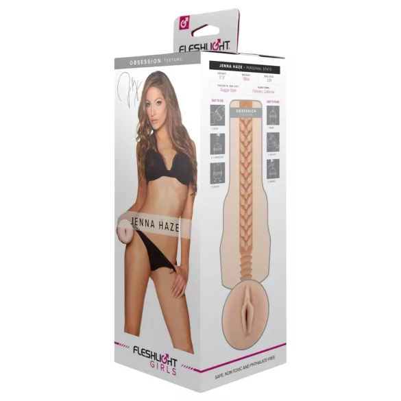 Fleshlight - masturbator vagina - Jenna Haze Obsession - realistična