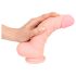 Medicinski - silikonski dildo (20cm) - naravno
