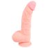 Medicinski - silikonski dildo (20cm) - naravno