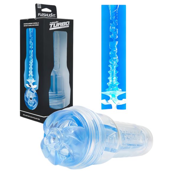 Fleshlight Turbo Thrust - masturbator z vakuumom - modra