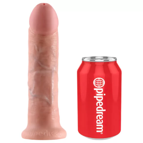King Cock - strap-on dildo - 20 cm - naravno