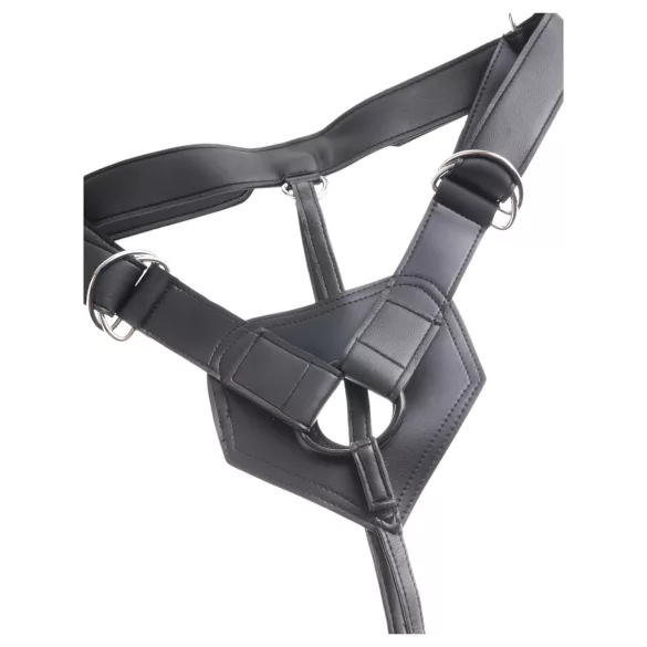 King Cock - strap-on dildo - 20 cm - naravno