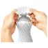 TENGA Flex - masturbator - prožen - bel