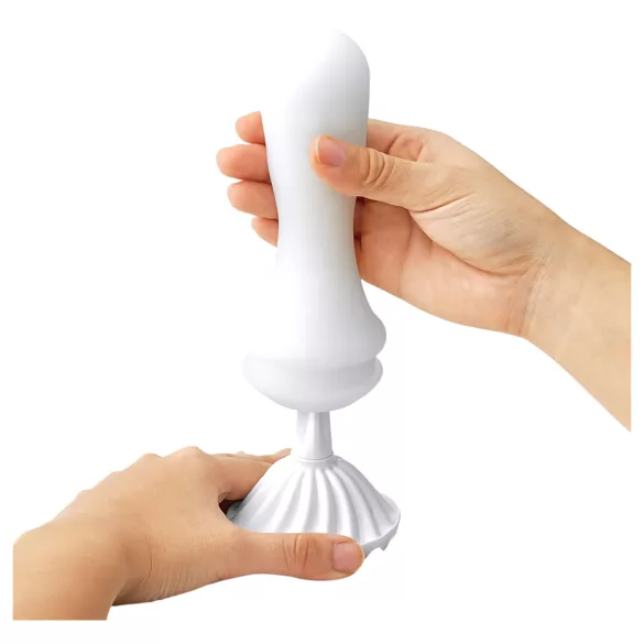 TENGA Flex - masturbator - prožen - bel
