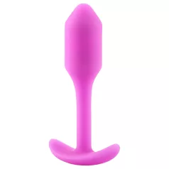   b-Vibe Snug Plug 1 - analni čep z notranjo utežjo (55 g, roza)