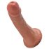 King Cock 6 dildo (15 cm) - rjav