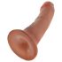 King Cock 6 dildo (15 cm) - rjav