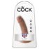 King Cock 6 dildo (15 cm) - rjav
