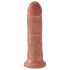 King Cock - dildo - realističen, temna koža, 20 cm