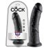 King Cock - dildo - 20 cm - črna
