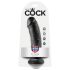 King Cock - dildo - 20 cm - črna