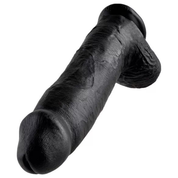 King Cock - dildo z modom - 30 cm - črna