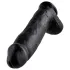 King Cock - dildo z modom - 30 cm - črna