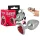 You2Toys - Diamond - 85 g aluminijasti analni čep (srebrno-rdeč)