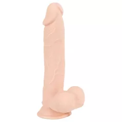   Nature Skin - dildo z priseskom, realističen (naraven, srednji)