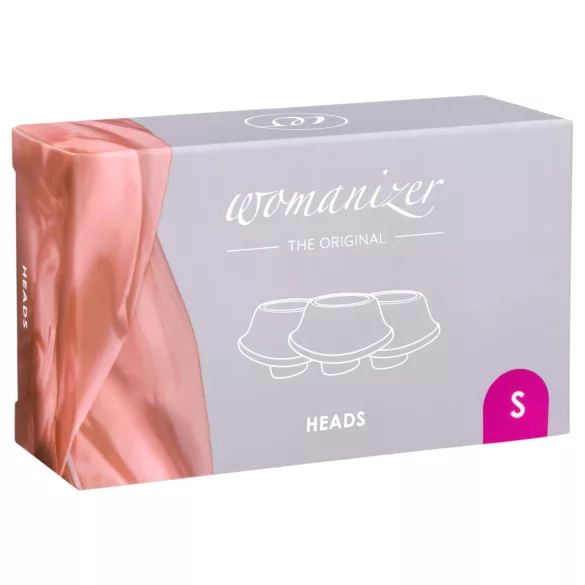 Womanizer - nadomestni nastavki za stimulacijo klitorisa - lila - 3 kosi
