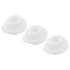 Womanizer Premium S - bela nadomestna glavica (3 kosi)