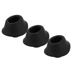   Womanizer Premium M - nadomestne glave za stimulator - črna - komplet 3 kos