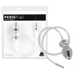   You2Toys - Piss to Ass Plug - votli analni čep z razširjevalnikom sečnice