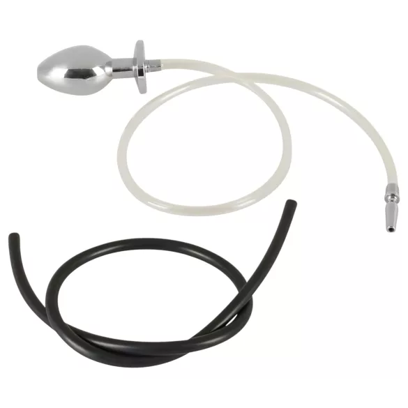 Piss to Ass Plug - votlični analni čep z dilatorjem za sečnico