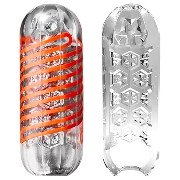 TENGA Spinner Hexa - masturbator (prozoren)