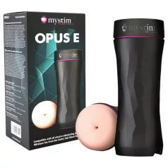   mystim - analni masturbator z elektro stimulacijo - naravna/črna