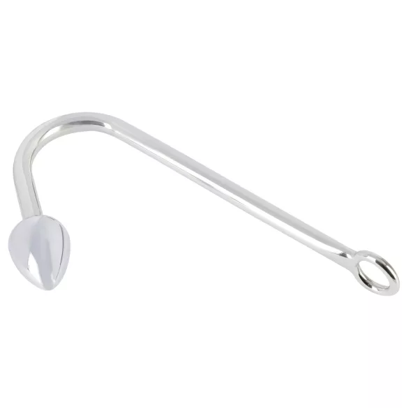You2Toys - analni kavelj iz aluminija - srebrn - 179g
