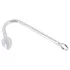 You2Toys - analni kavelj iz aluminija - srebrn - 179g