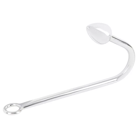 You2Toys - analni kavelj iz aluminija - srebrn - 179g