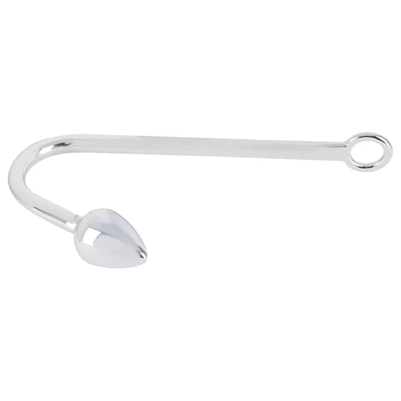 You2Toys - analni kavelj iz aluminija - srebrn - 179g