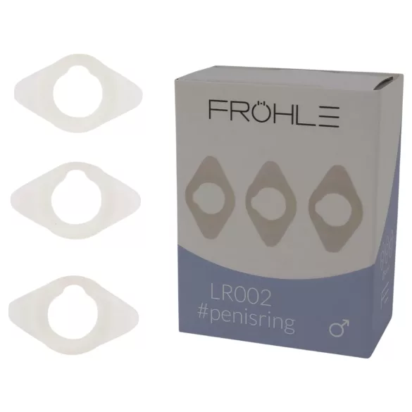 Fröhle LR002 - set medicinskih erekcijskih obročkov - 2,1 cm - 3 kosi