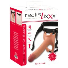 Realistixxx - strap-on dildo - votel, votlo, naravna barva