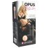 mystim OPUS Mica - realistični umetni vagina masturbator (naravna-črna)