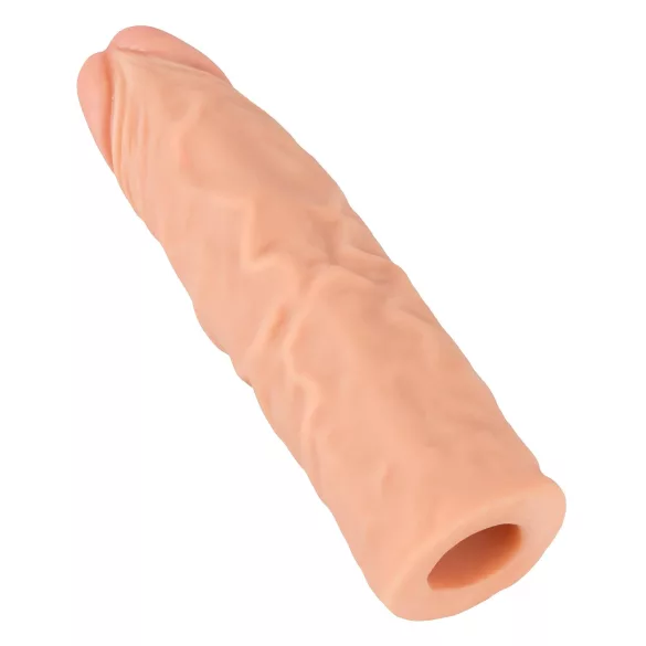 Nature Skin - podaljšek, odebeljevalec za penis (19,5 cm)