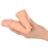 Nature Skin - podaljšek, odebeljevalec za penis (19,5 cm)