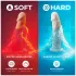 Silexd 7 - dildo z modoma s priseskom - 17,5 cm (roza)