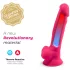 Silexd 7 - dildo z modoma s priseskom - 17,5 cm (roza)