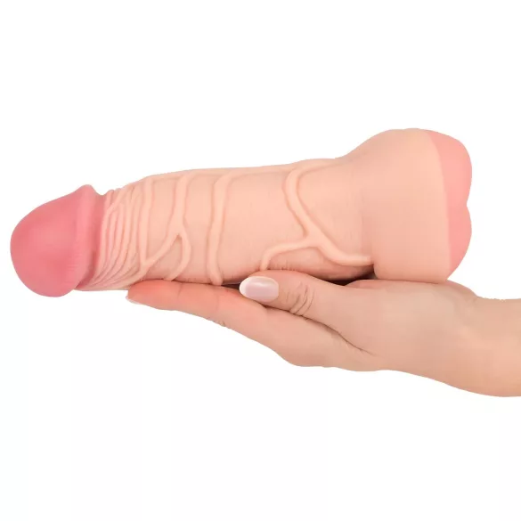 Nature Skin - masturbator in penis podaljšek - realističen - bež