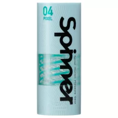TENGA Spinner Pixel - masturbator (prozoren)