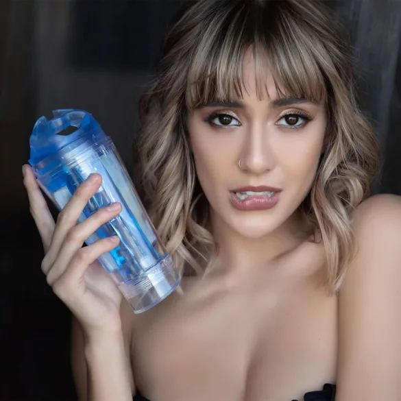 Fleshlight Flight Commander - masturbator z vakuumskim sesanjem (moder)